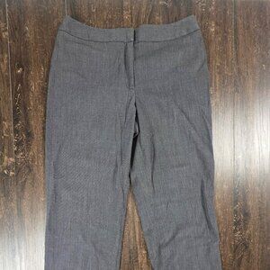 Rafaella Curvy Dress Pants Women's 12 Gray Black Color‎ Blend Polyester Blend